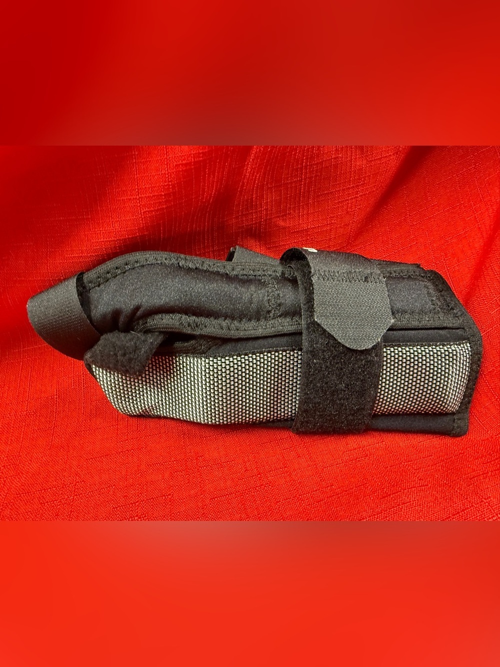 Bio Skin Black Neoprene Wrist Thumb Spica Support Strap Sz M-L 9064